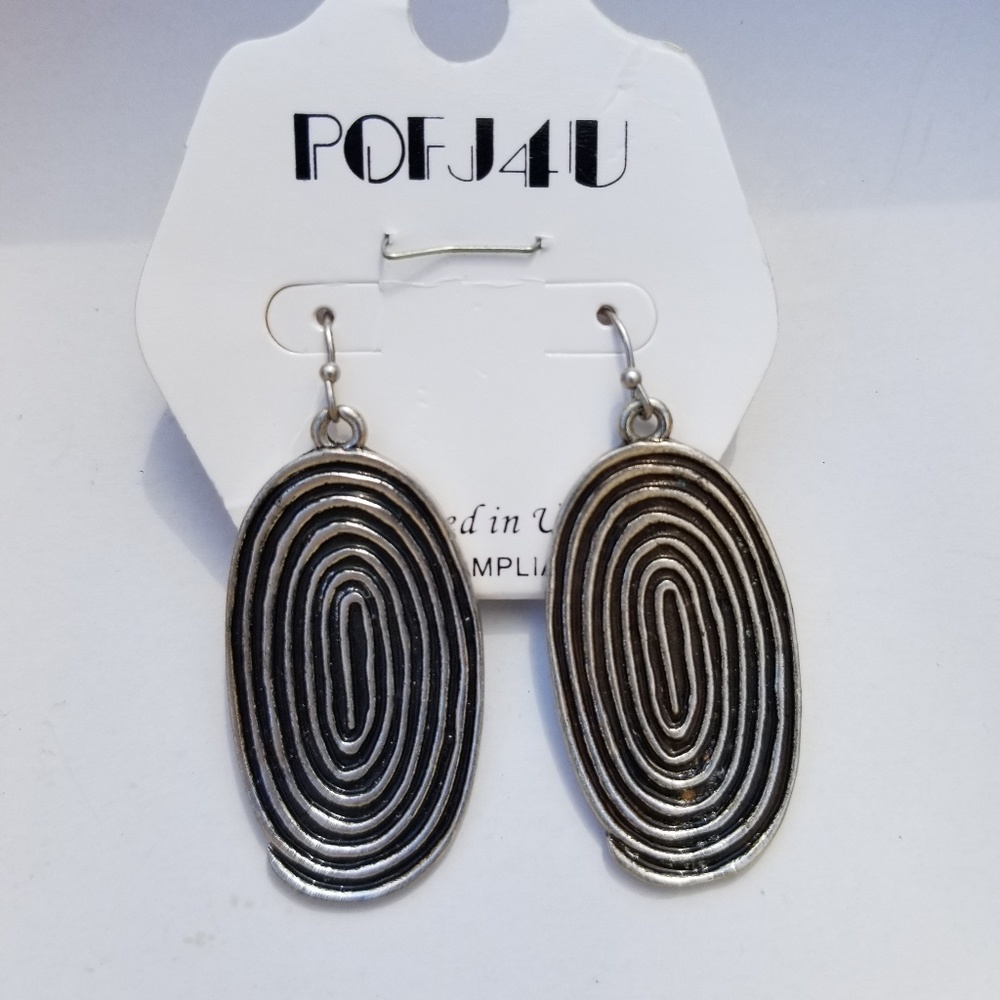 boho silver earrings brand new - Picture 1 of 5